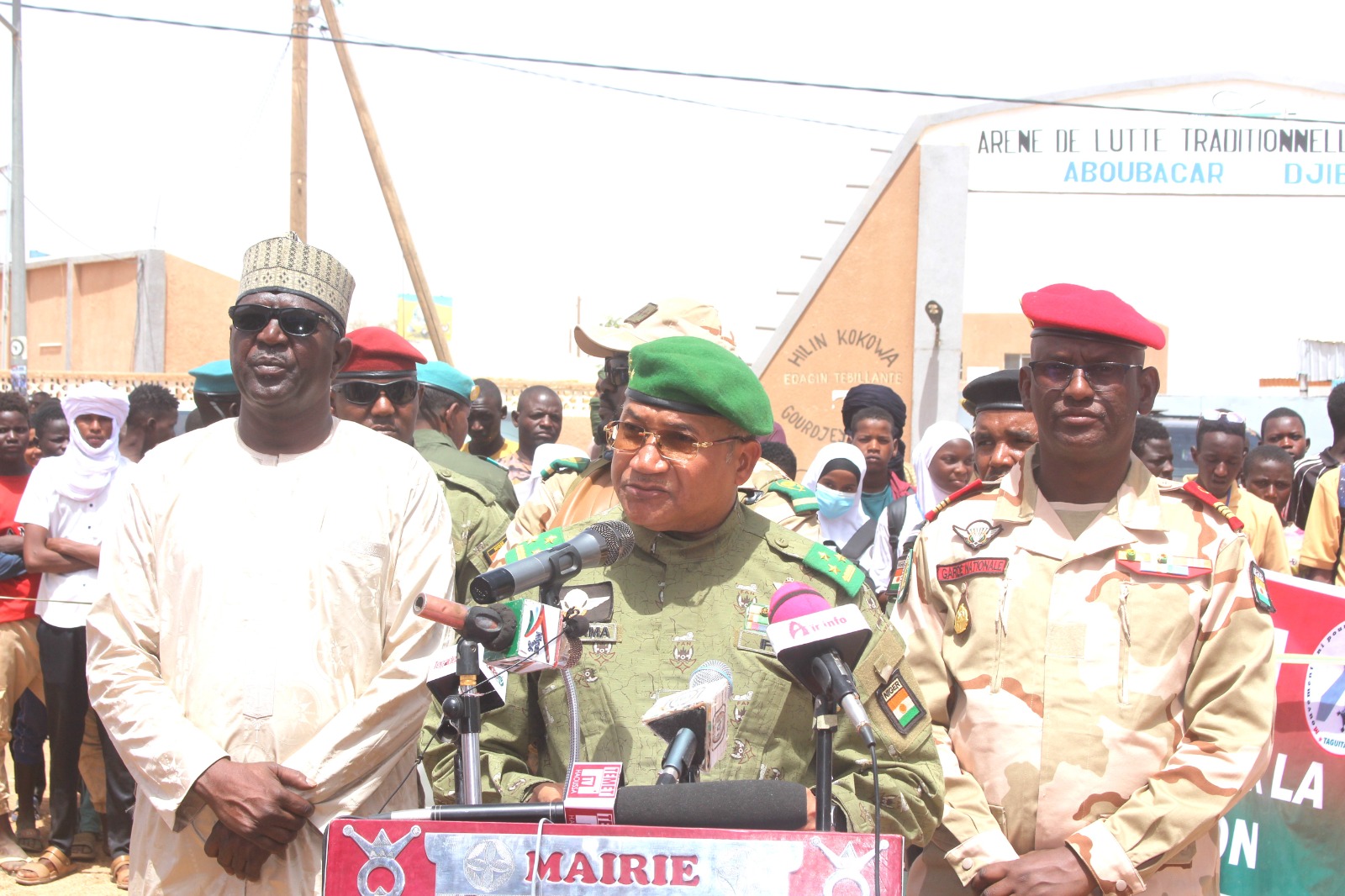 Manifestation de soutien au CNSP à Agadez