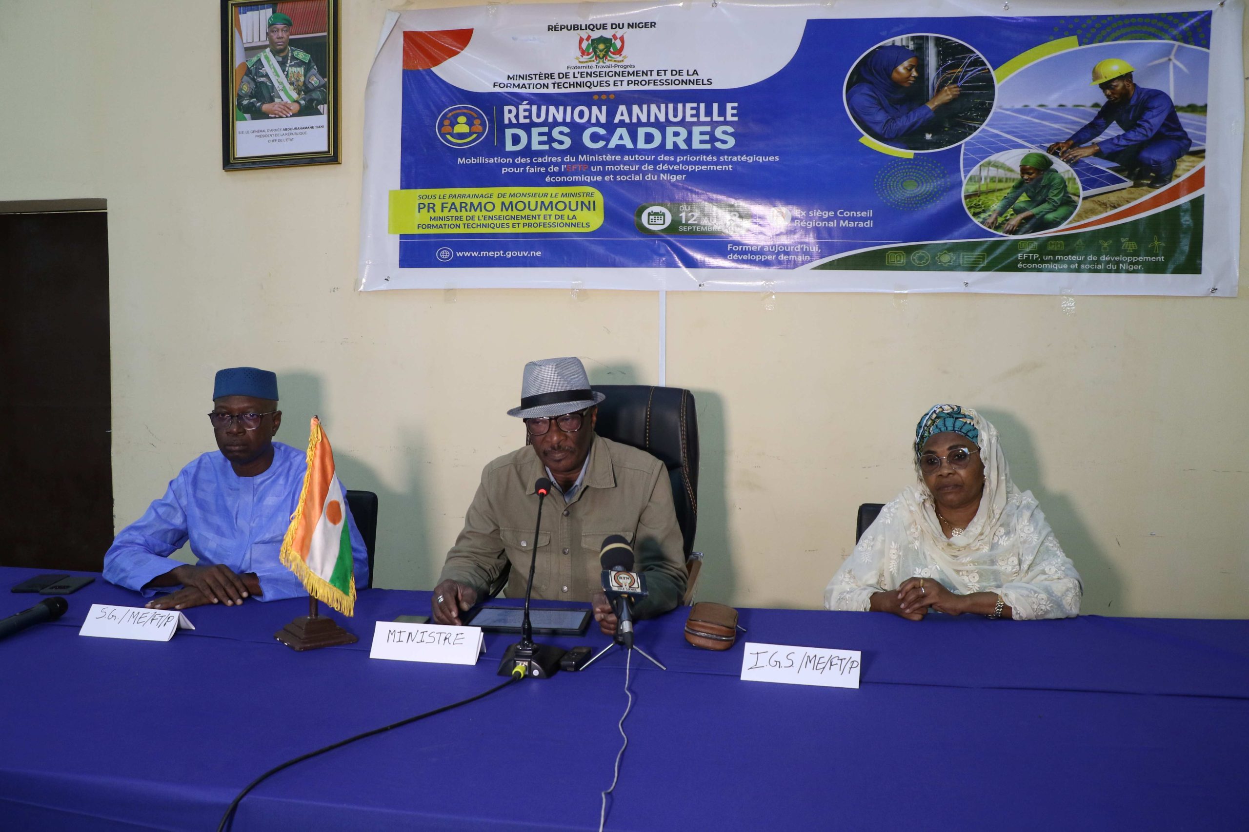 Ministry of TVET Adopts Roadmap in Maradi Meeting
