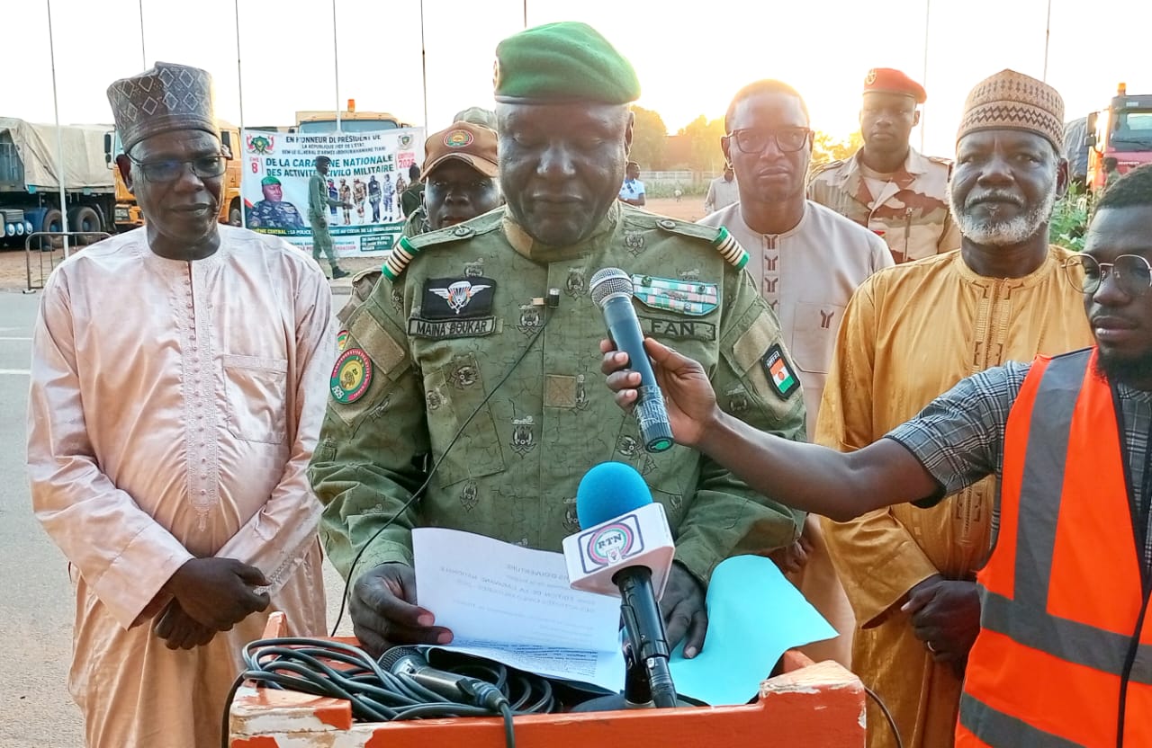 Lancement de la 8ème édition de la caravane civilo-militaire à Tillabéri