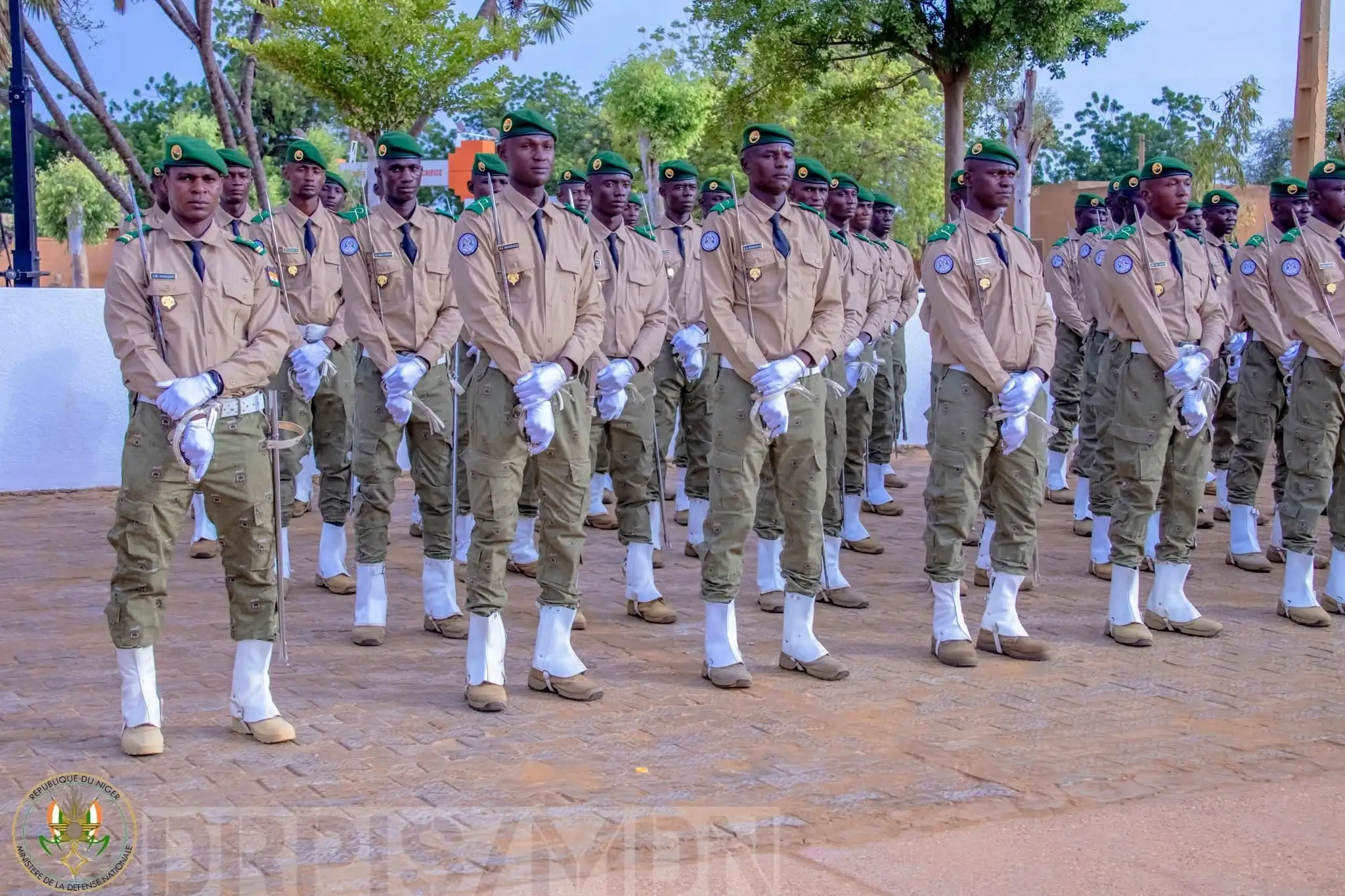 La 21ème promotion d'officiers de l'EFOFAN achève sa formation militaire