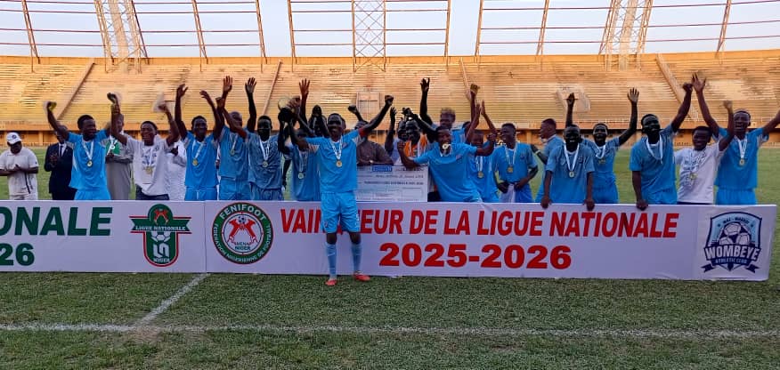 Wombeye AC sacré champion de la Ligue Nationale du Niger 2025-2026
