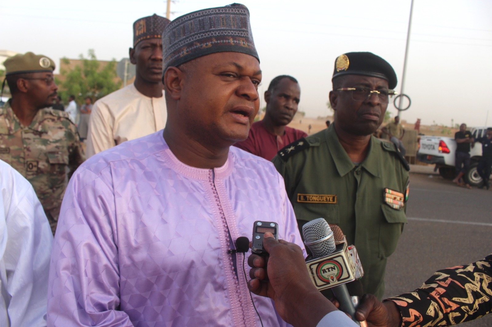 Lancement des épreuves physiques de recrutement de la Police Nationale à Agadez