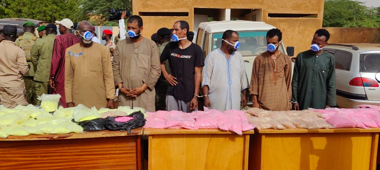 Démantèlement d'un réseau de trafic de drogue international au Niger