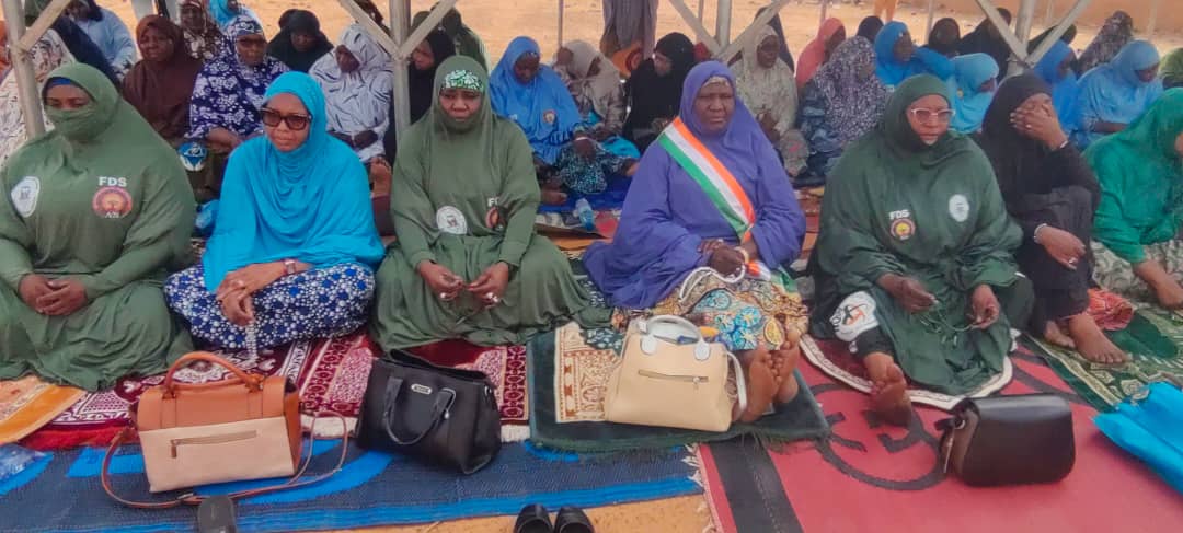 Cérémonie religieuse des femmes de la Garde Nationale de Tahoua